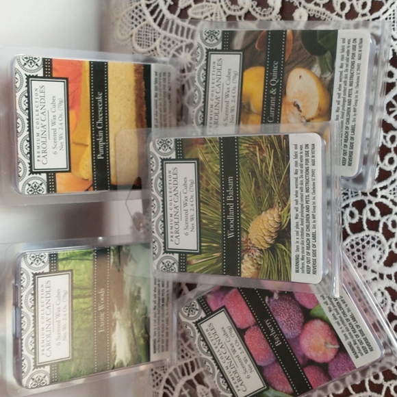 Carolina Candles Scented Wax Cubes NWT - Picture 1 of 7